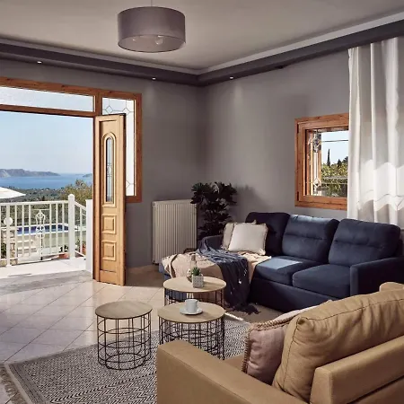 Balcony - Private Pool, Large Groups & Sea View, By Zantewize Lithakia